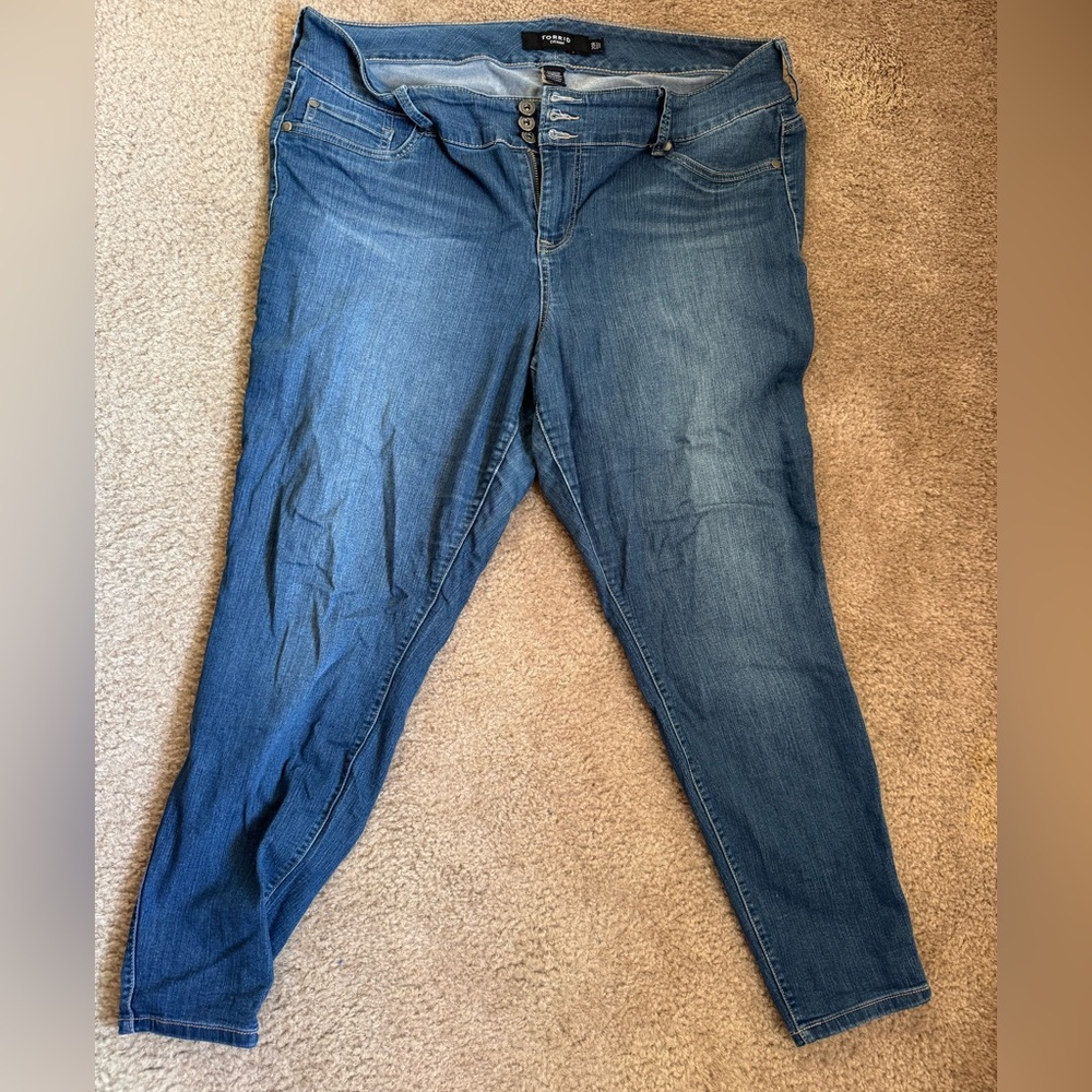 Torrid Blue Skinny Women's Jeans